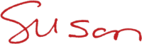 Susan Bennett (First Name Only)-SIG-RED