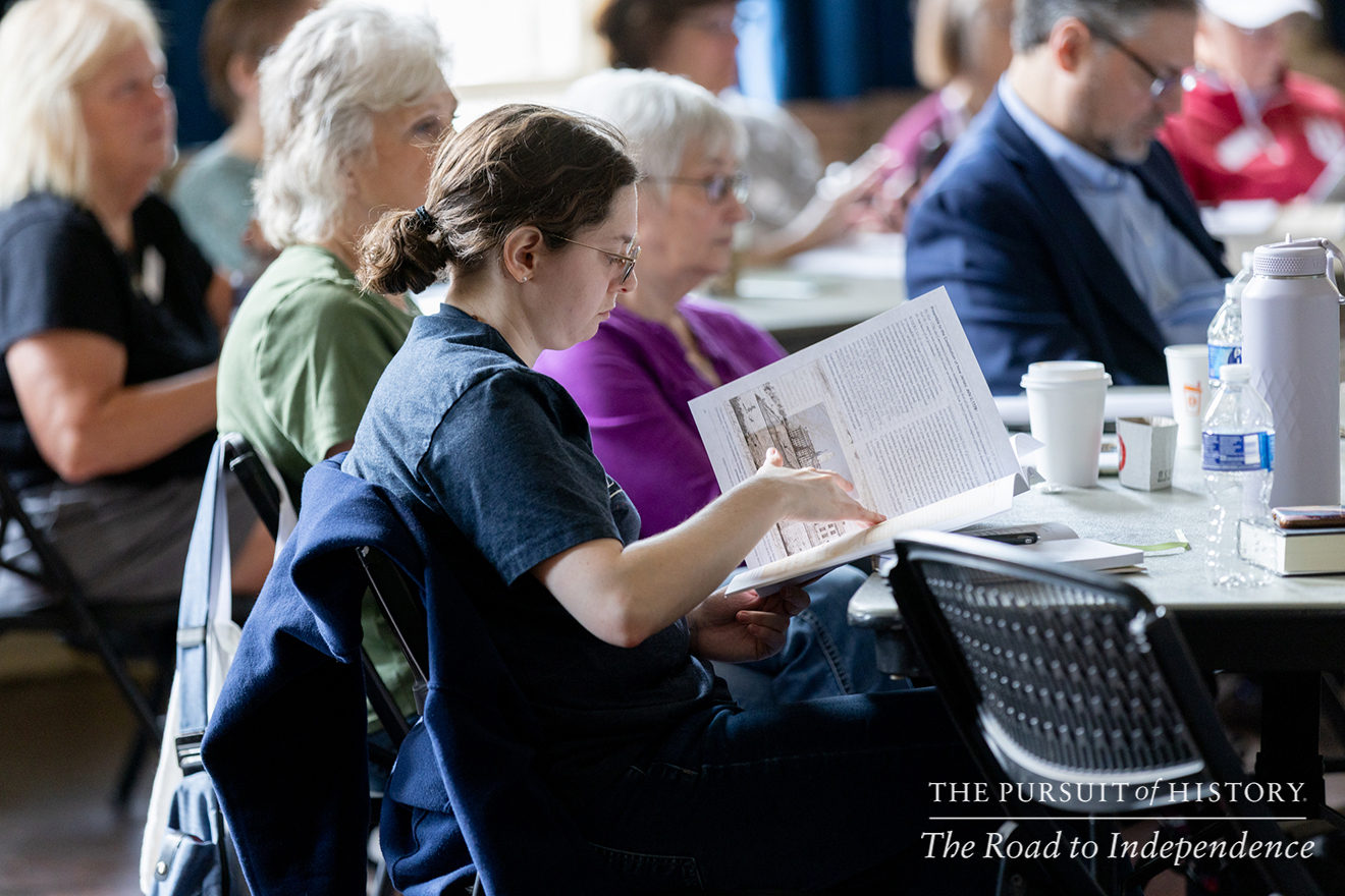 Attendees at The Pursuit of History—The Road to Independence, Spring 2026 (photo by Joe Tacynec)-061