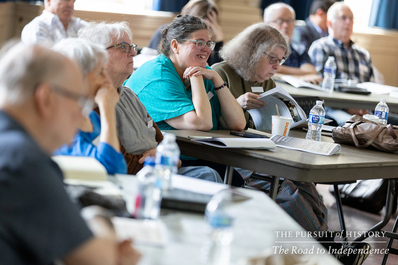 Attendees at The Pursuit of History—The Road to Independence, Spring 2026 (photo by Joe Tacynec)-065