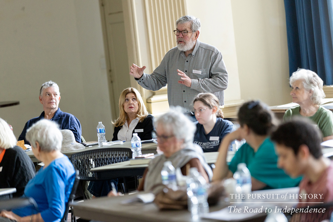 Attendees at The Pursuit of History—The Road to Independence, Spring 2026 (photo by Joe Tacynec)-072