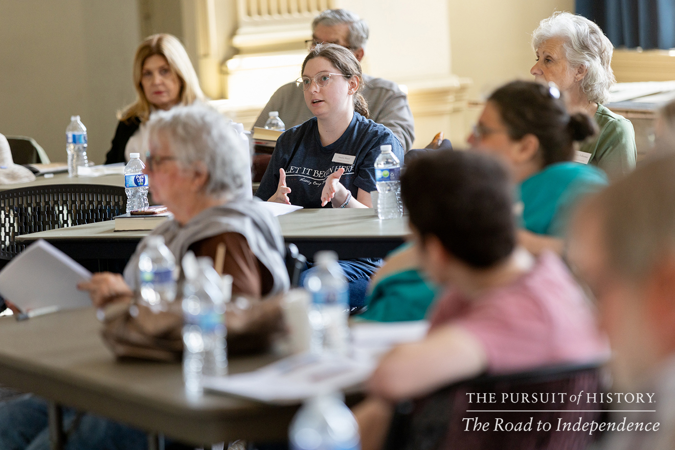 Attendees at The Pursuit of History—The Road to Independence, Spring 2026 (photo by Joe Tacynec)-078