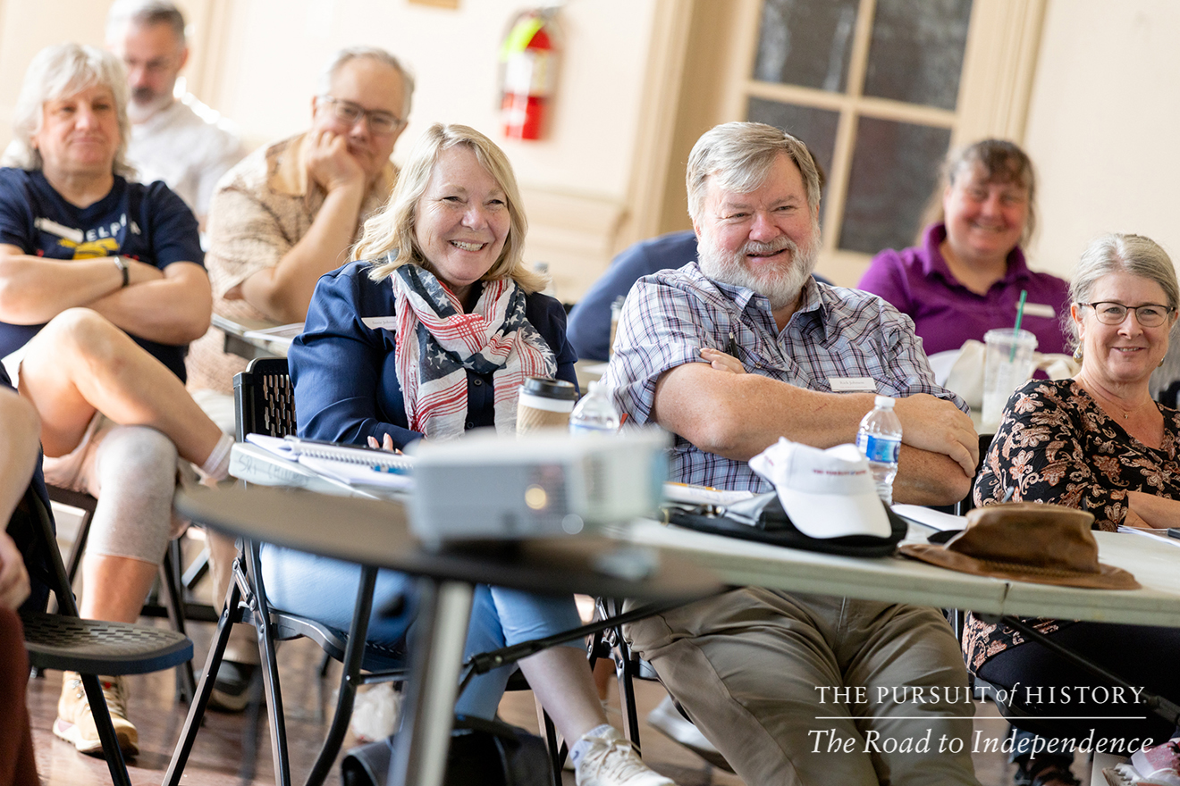 Attendees at The Pursuit of History—The Road to Independence, Spring 2026 (photo by Joe Tacynec)-088