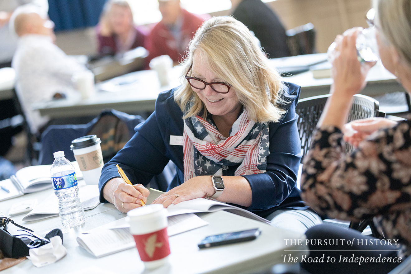 Attendees at The Pursuit of History—The Road to Independence, Spring 2026 (photo by Joe Tacynec)-103