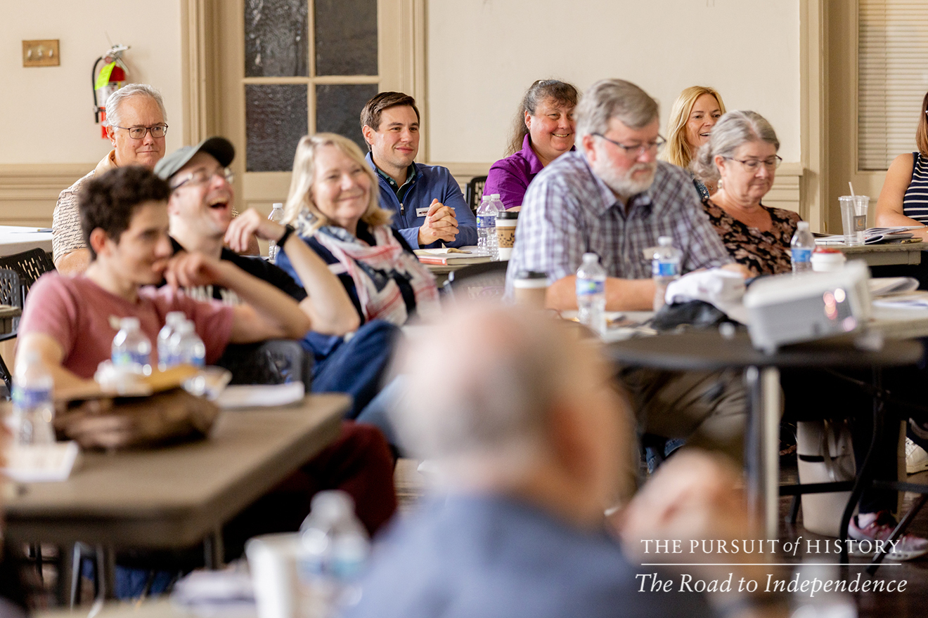Attendees at The Pursuit of History—The Road to Independence, Spring 2026 (photo by Joe Tacynec)-140