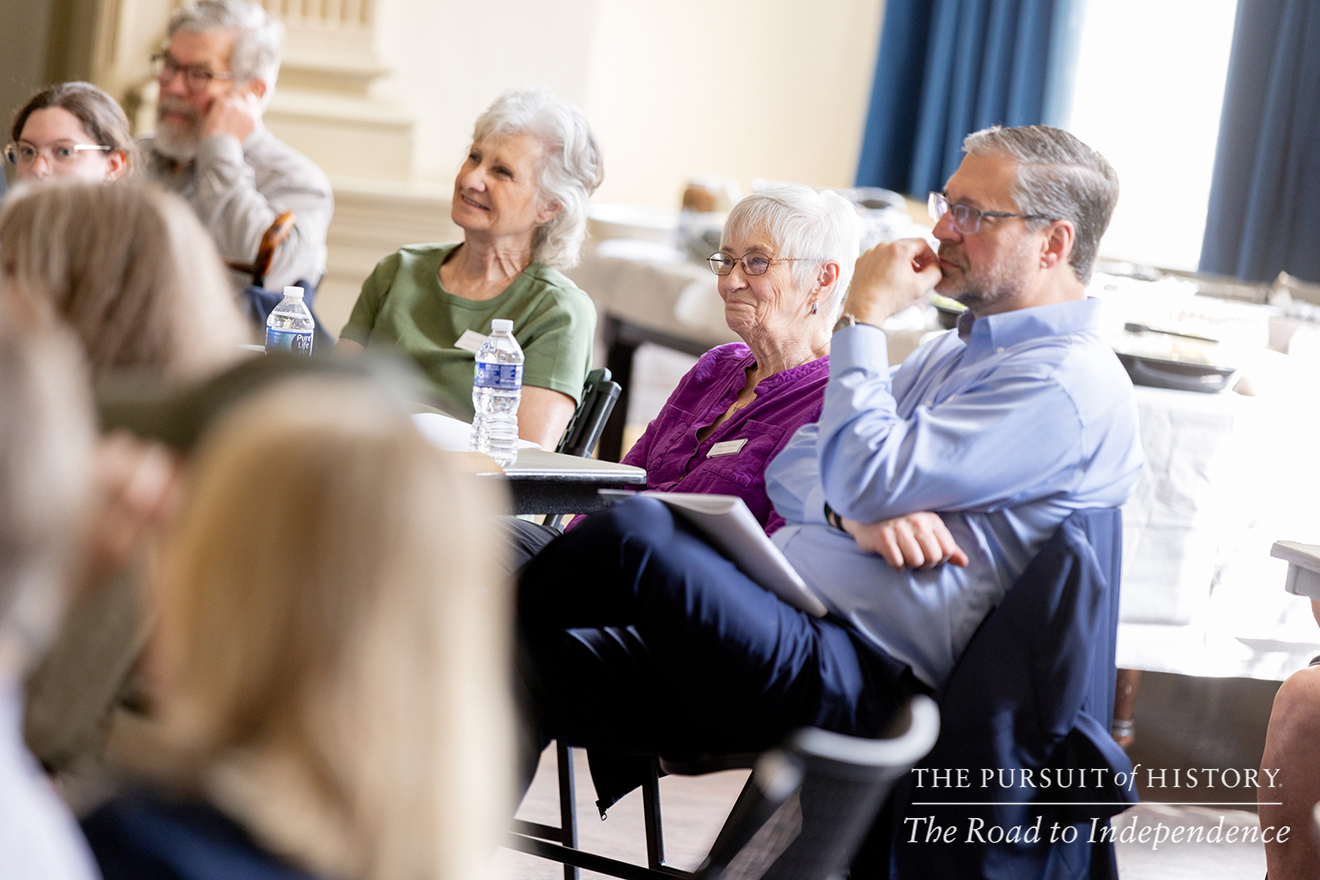 Attendees at The Pursuit of History—The Road to Independence, Spring 2026 (photo by Joe Tacynec)-150