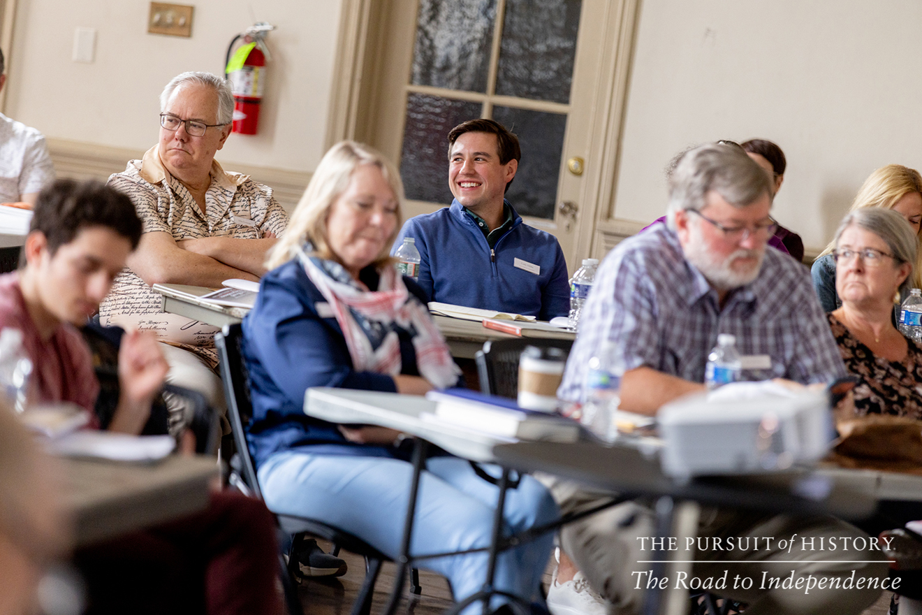 Attendees at The Pursuit of History—The Road to Independence, Spring 2026 (photo by Joe Tacynec)-160