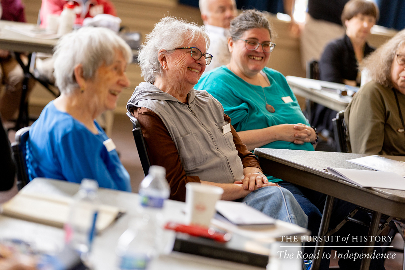 Attendees at The Pursuit of History—The Road to Independence, Spring 2026 (photo by Joe Tacynec)-163