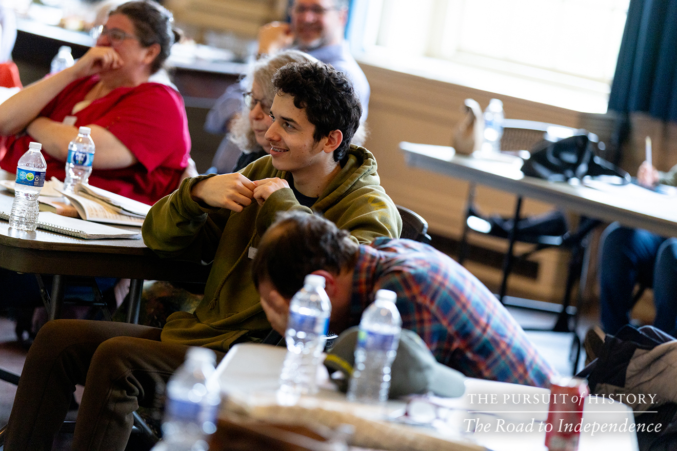 Attendees at The Pursuit of History—The Road to Independence, Spring 2026 (photo by Joe Tacynec)-555