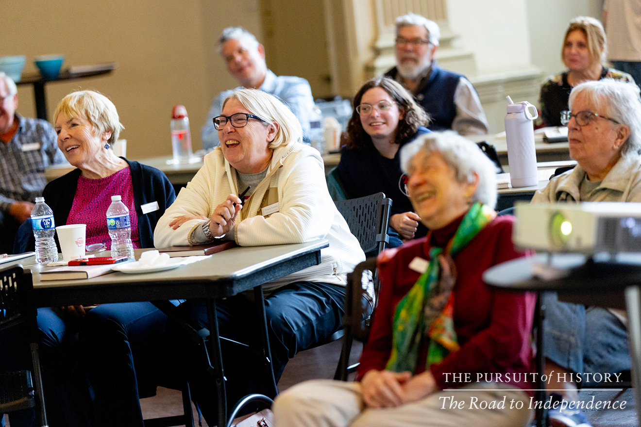 Attendees at The Pursuit of History—The Road to Independence, Spring 2026 (photo by Joe Tacynec)-560