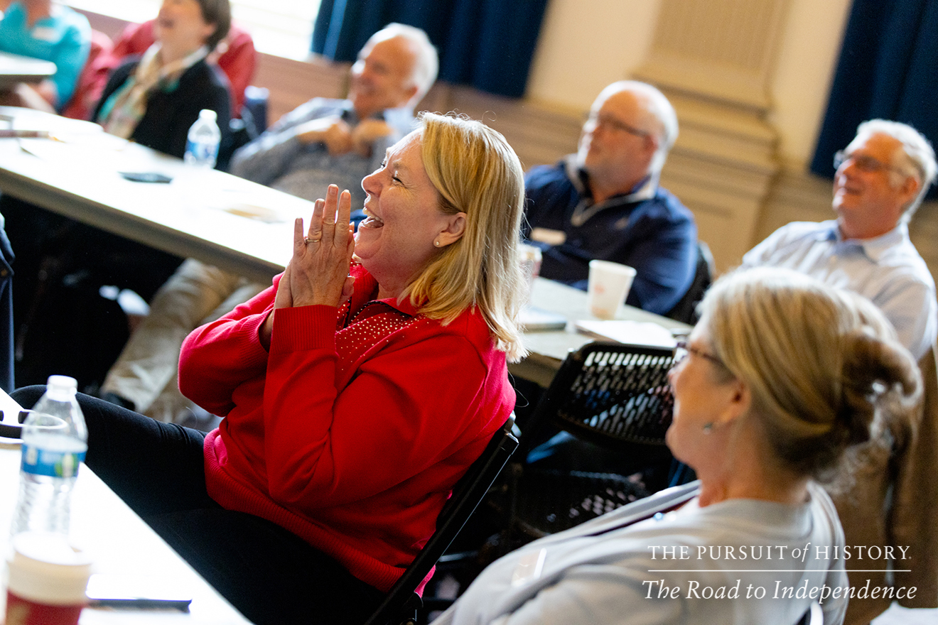 Attendees at The Pursuit of History—The Road to Independence, Spring 2026 (photo by Joe Tacynec)-567
