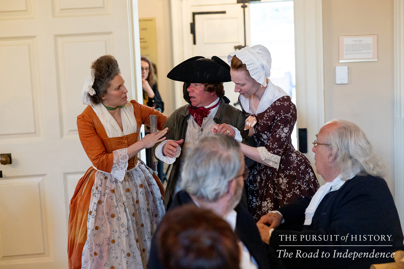 Dinner with the Founders at Carpenters’ Hall; The Pursuit of History—The Road to Independence, Spring 2026 (photo by Joe Tacynec)-444