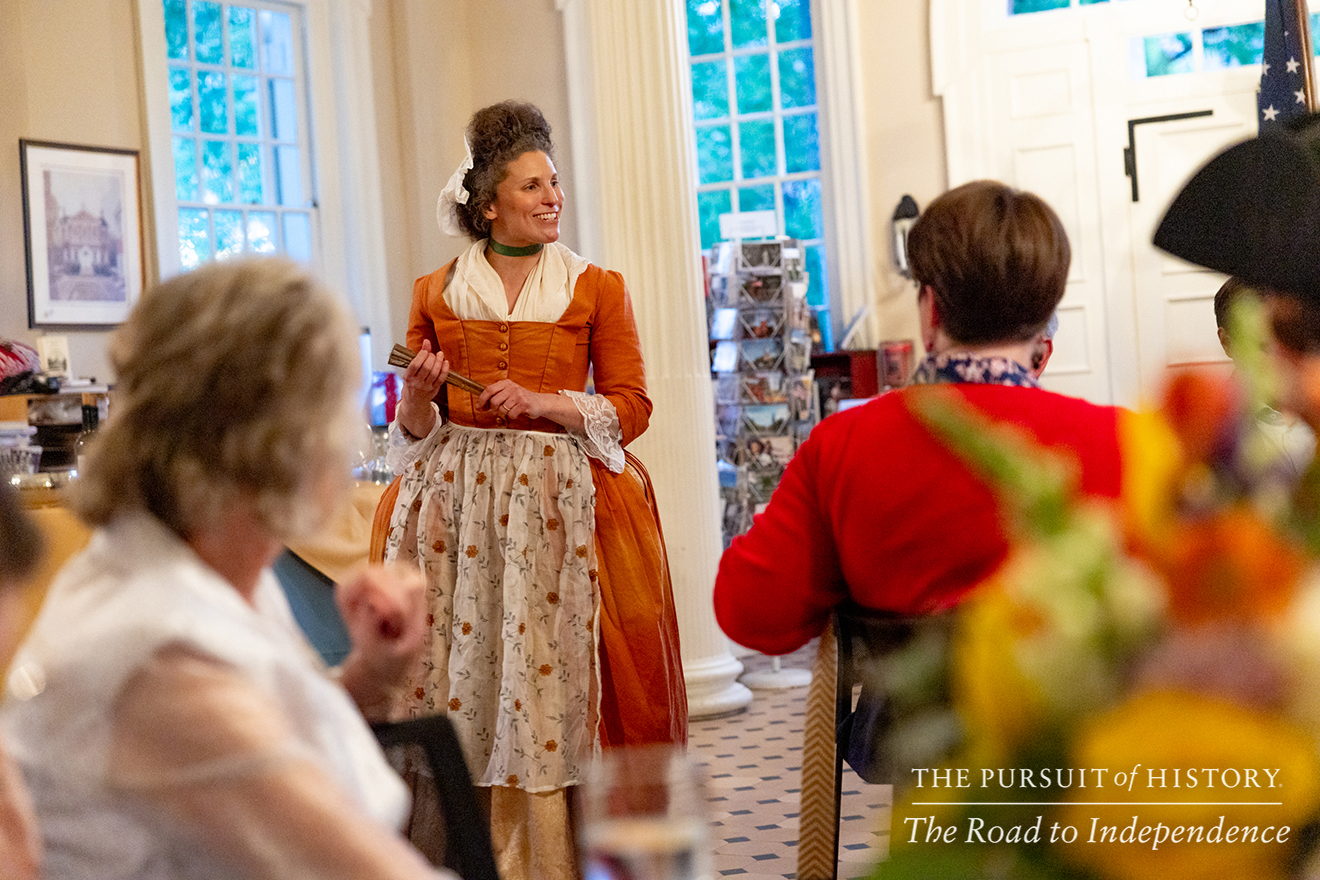 Dinner with the Founders at Carpenters’ Hall; The Pursuit of History—The Road to Independence, Spring 2026 (photo by Joe Tacynec)-468