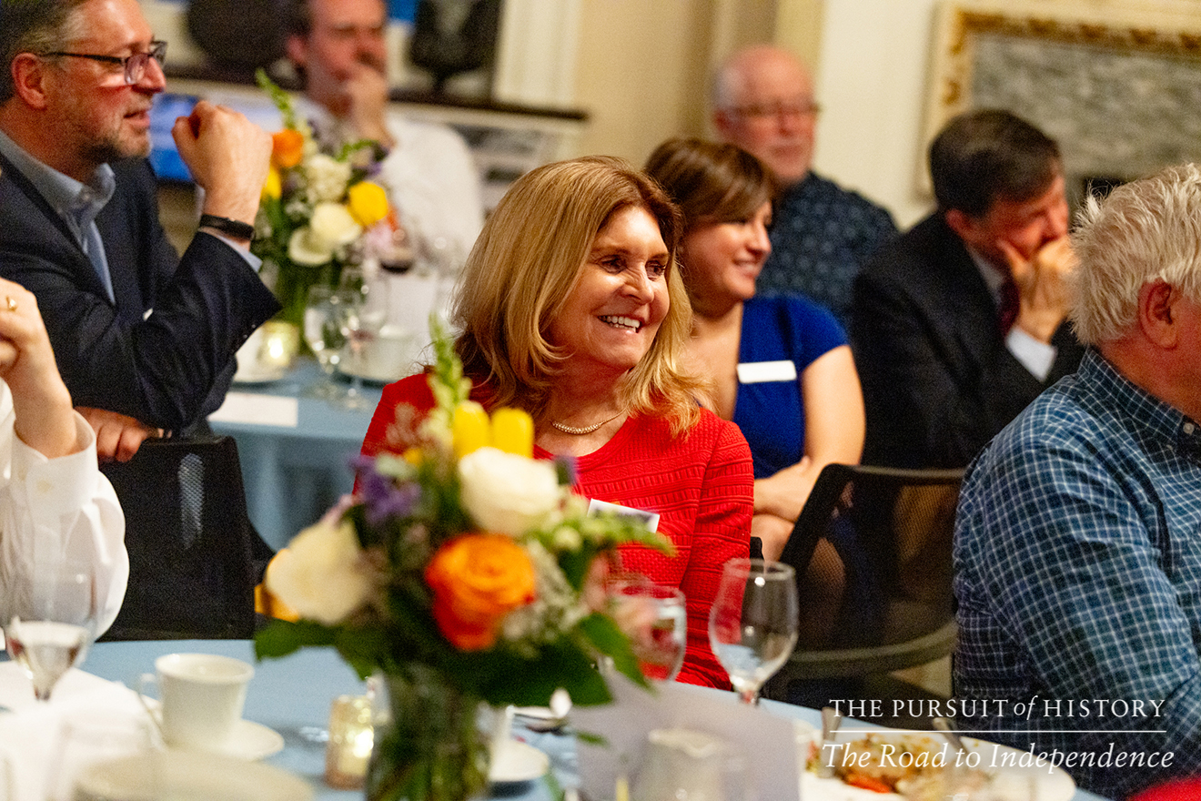 Dinner with the Founders at Carpenters’ Hall; The Pursuit of History—The Road to Independence, Spring 2026 (photo by Joe Tacynec)-494