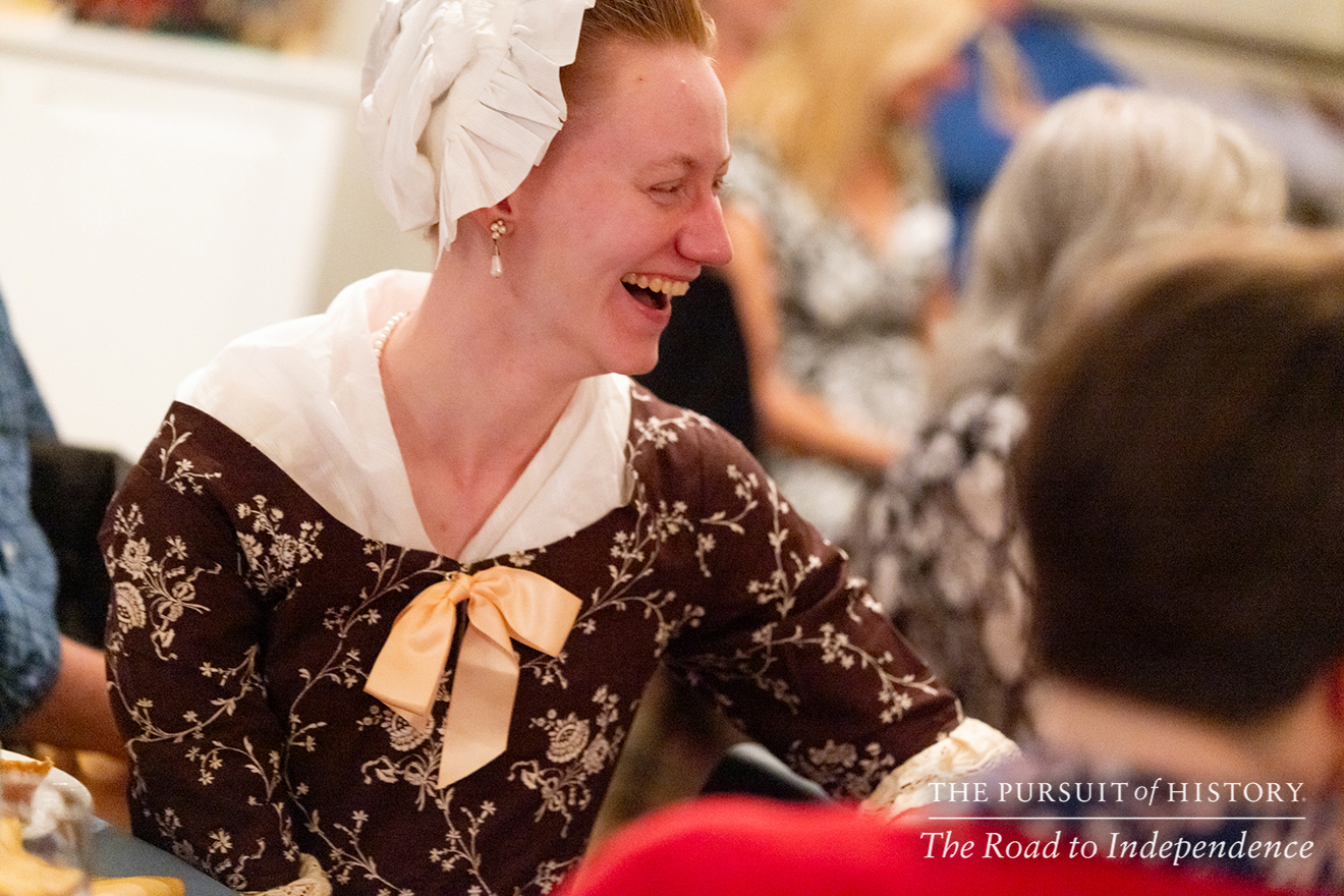 Dinner with the Founders at Carpenters’ Hall; The Pursuit of History—The Road to Independence, Spring 2026 (photo by Joe Tacynec)-495