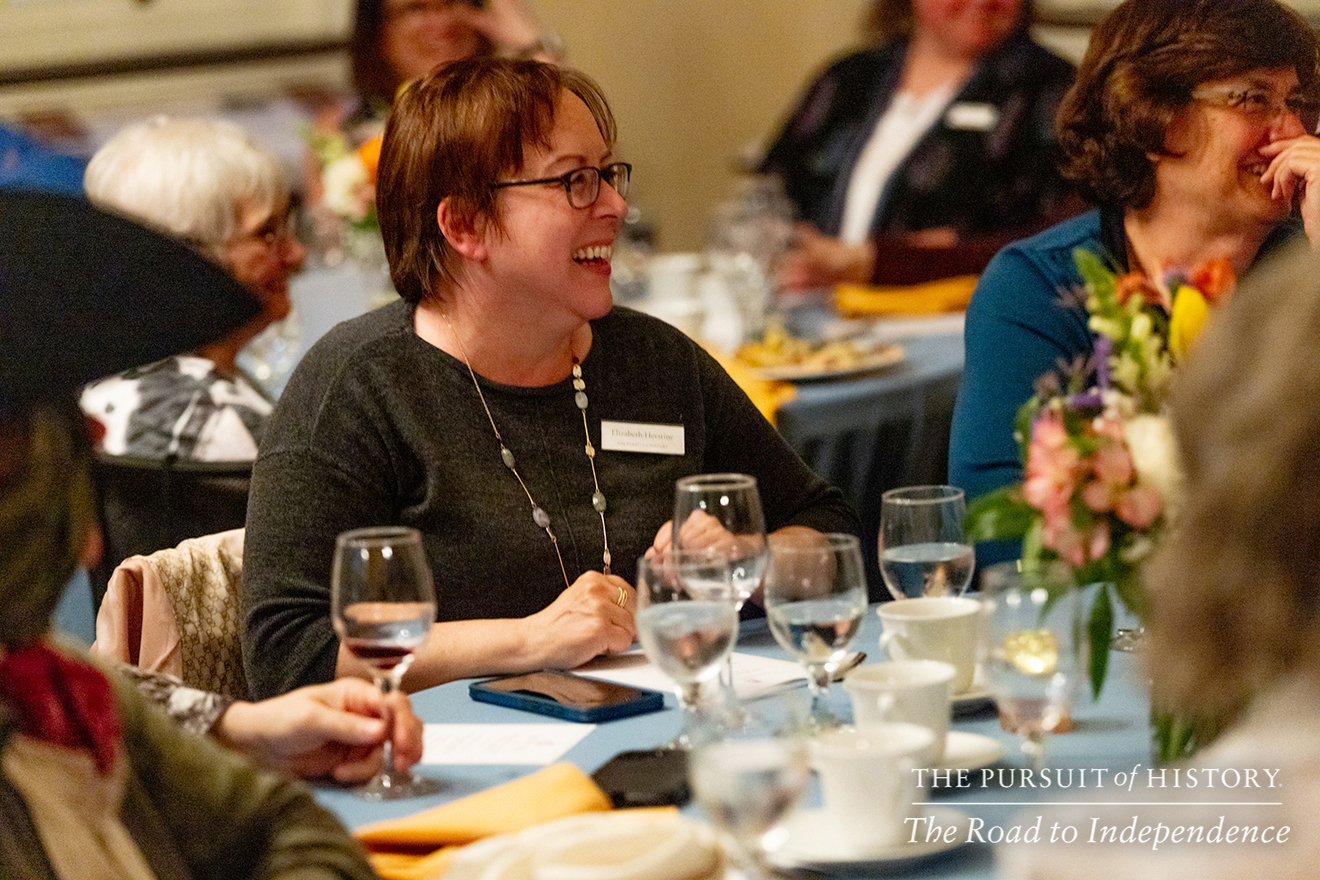 Dinner with the Founders at Carpenters’ Hall; The Pursuit of History—The Road to Independence, Spring 2026 (photo by Joe Tacynec)-496