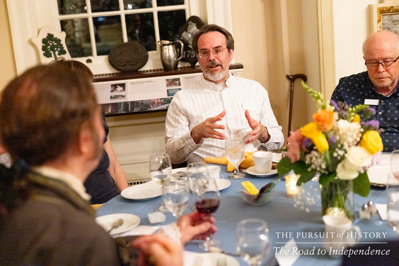 Dinner with the Founders at Carpenters’ Hall; The Pursuit of History—The Road to Independence, Spring 2026 (photo by Joe Tacynec)-510
