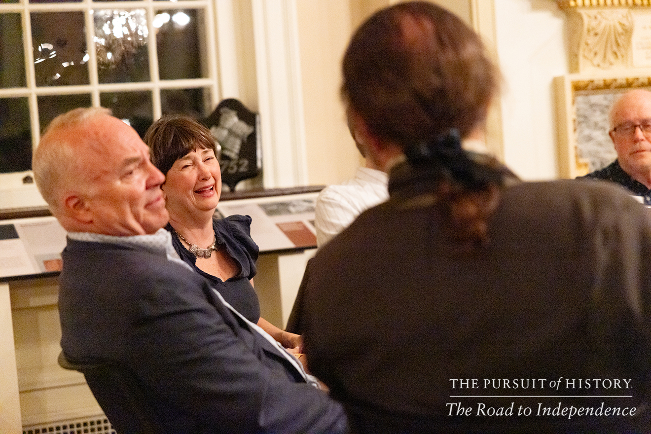 Dinner with the Founders at Carpenters’ Hall; The Pursuit of History—The Road to Independence, Spring 2026 (photo by Joe Tacynec)-513