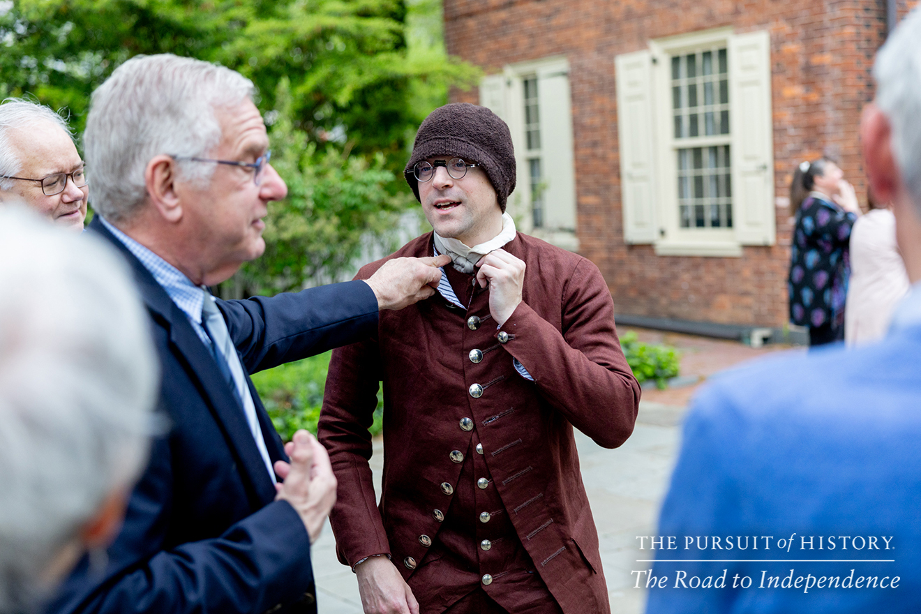Guided Tour of Carpenters’ Hall and Dinner with the Founders; The Pursuit of History—The Road to Independence, Spring 2026 (photo by Joe Tacynec)-349