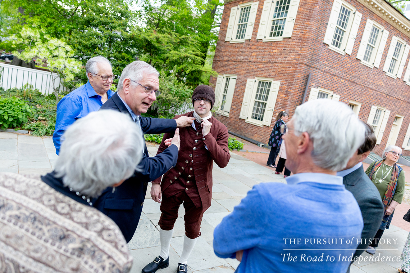 Guided Tour of Carpenters’ Hall and Dinner with the Founders; The Pursuit of History—The Road to Independence, Spring 2026 (photo by Joe Tacynec)-350