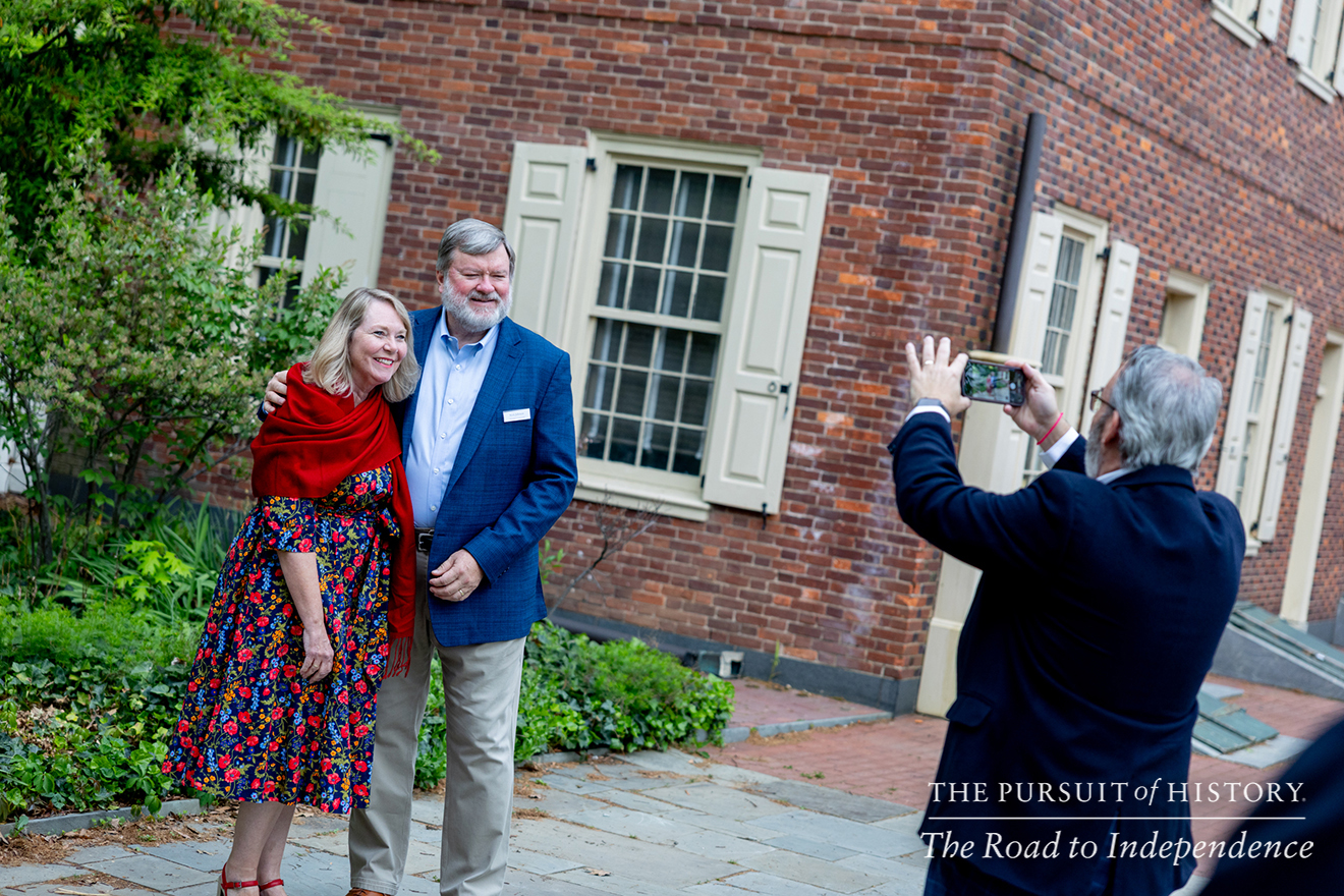 Guided Tour of Carpenters’ Hall and Dinner with the Founders; The Pursuit of History—The Road to Independence, Spring 2026 (photo by Joe Tacynec)-373