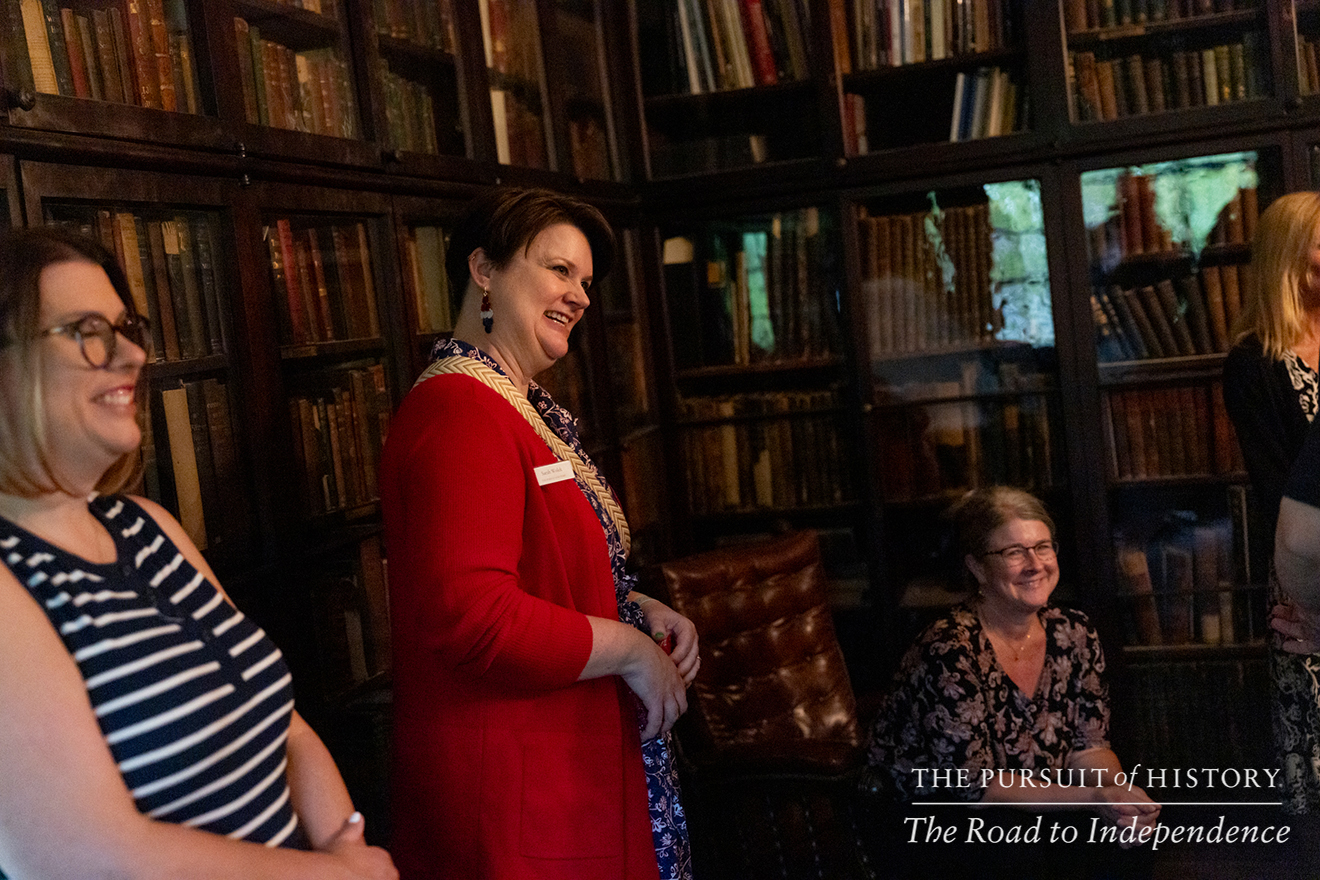 Guided Tour of Carpenters’ Hall with Michael Norris; The Pursuit of History—The Road to Independence, Spring 2026 (photo by Joe Tacynec)-383