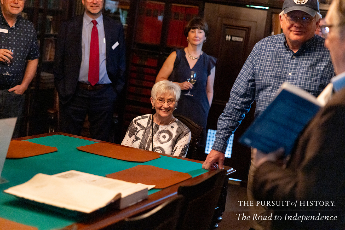 Guided Tour of Carpenters’ Hall with Michael Norris; The Pursuit of History—The Road to Independence, Spring 2026 (photo by Joe Tacynec)-384