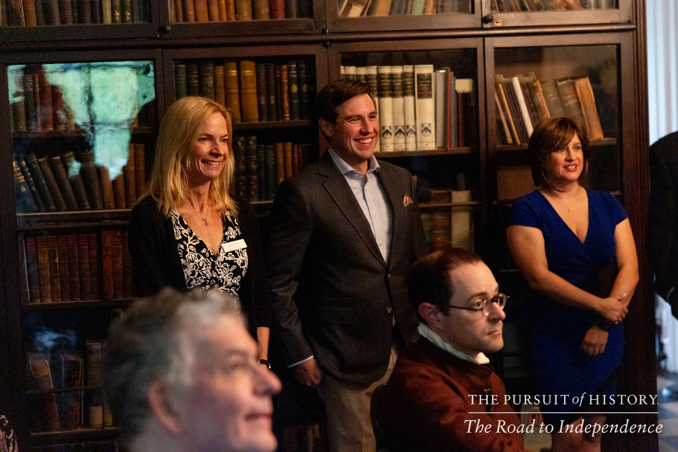 Guided Tour of Carpenters’ Hall with Michael Norris; The Pursuit of History—The Road to Independence, Spring 2026 (photo by Joe Tacynec)-387