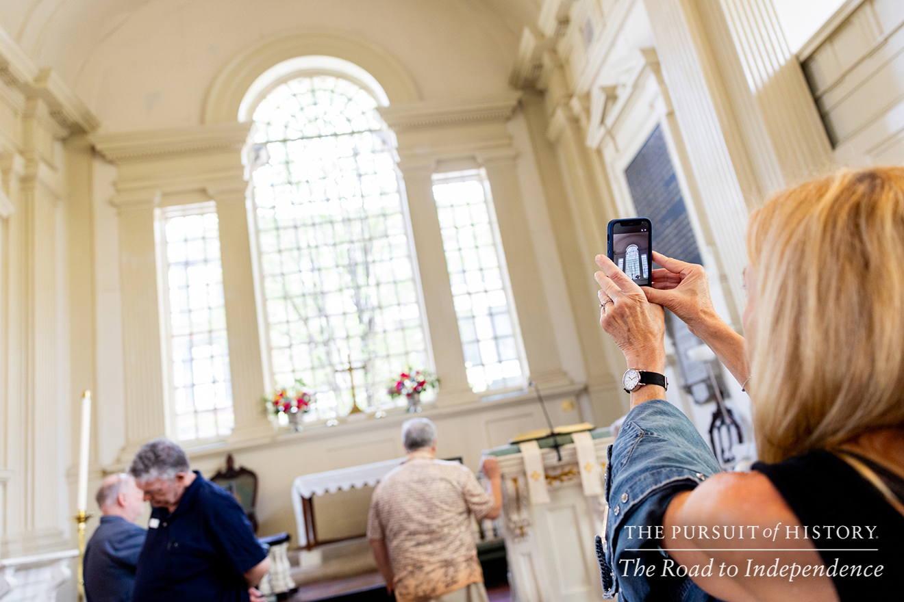 Guided Tour of Christ Church- The Pursuit of History—The Road to Independence, Spring 2026 (photo by Joe Tacynec)-222