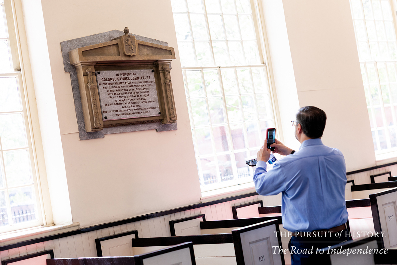 Guided Tour of Christ Church- The Pursuit of History—The Road to Independence, Spring 2026 (photo by Joe Tacynec)-229